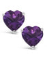 Blue Topaz (2 ct. t.w.) Stud Earrings in Sterling Silver. Also Available in Amethyst (1-1/3 ct. t.w.)