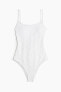 Фото #4 товара Padded-cup Eyelet Embroidered Swimsuit