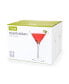 Фото #7 товара Manhattan Martini Glass, Set of 4, 12 Oz