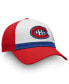 ფოტო #3 პროდუქტის Men's White, Red Montreal Canadiens Breakaway Current Jersey Flex Hat