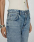 ფოტო #4 პროდუქტის Women's Millie Straight Mid-Rise Jeans