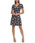 ფოტო #1 პროდუქტის Women's Printed Fit & Flare Dress