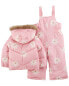 Baby 2-Piece Daisy Snowsuit Set 12M