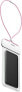 Фото #3 товара Baseus BASEUS LETS SLIP UNIVERSAL WATERPROOF CASE WHITE/PINK