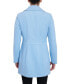 Фото #2 товара Women's Petite Notched-Collar Double-Breasted Peacoat, Created for Macy's