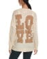 Brodie Cashmere Western Love Cashmere Cardigan Women's