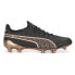 Фото #1 товара Puma King Ultimate Rudagon Firm GroundAg Soccer Cleats Mens Black Sneakers Athle