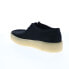 Фото #6 товара Clarks Wallabee Cup 26158144 Mens Black Oxfords & Lace Ups Casual Shoes