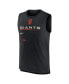 Фото #3 товара Men's Black San Francisco Giants Exceed Performance Tank Top