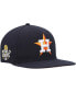 Men's Navy Houston Astros 2017 World Series Sure Shot Captain Snapback Hat