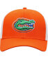 Фото #3 товара Men's Orange, White Florida Gators Trucker Snapback Hat