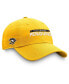 Фото #1 товара Men's Gold Pittsburgh Penguins Authentic Pro Rink Adjustable Hat