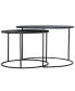 Declan Round Nesting Coffee Table