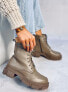 Фото #5 товара Ботинки COLEY OLIVE Lace-up Boots