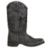 Roper Belle Ll Metallic Snip Toe Cowboy Womens Black Casual Boots 09-021-0914-2