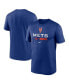 Фото #2 товара Men's Royal New York Mets 2022 Postseason Authentic Collection Dugout T-shirt
