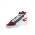 Фото #8 товара Diesel S-Leroji Mid Mens White Leather Lifestyle Sneakers Shoes
