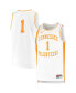 Men's White Tennessee Volunteers Retro Replica Basketball Jersey