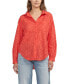 ფოტო #1 პროდუქტის Women's Relaxed Button-Down Shirt