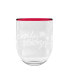 Holiday Cozy Stemless, 15oz.,Premium Acrylic,Set Of 6