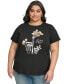 Plus Size Embellished Graphic-Print T-Shirt, First@Macy’s