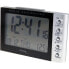 Фото #4 товара Technoline WT 188 - Digital table clock - Black - Silver - Plastic - 12/24h - °C - LCD