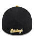 Фото #3 товара Men's Black Pittsburgh Pirates 2024 Batting Practice 39THIRTY Flex Hat