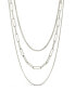 Фото #1 товара Sterling Forever women's Kori Triple Layered Necklace