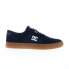 Фото #2 товара DC Teknic ADYS300763-NA0 Mens Blue Suede Skate Inspired Sneakers Shoes