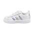 Фото #4 товара Adidas Superstar EL I Toddler Shoes Footwear White-Footwear White-White cg6707