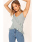 Фото #1 товара Women's Marlow Frill Cami - Sage