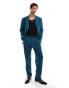 Viggo lavoir suit jacket in petrol blue