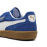 Фото #6 товара Puma Palermo 39646307 Mens Blue Suede Lace Up Lifestyle Sneakers Shoes