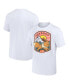 ფოტო #1 პროდუქტის Men's and Women's White Pokemon Eevee Out Run T-shirt