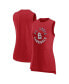 Фото #1 товара Women's Heather Red St. Louis Cardinals What Goes Around Tank Top