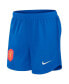 Women's Blue Netherlands Women's National Team 2021 Stadium Home/Away Performance Shorts