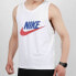 Фото #5 товара Nike SPORTSWEAR印花运动训练背心 男款 白色 / Верхняя одежда Nike SPORTSWEAR AR4992-103