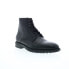 Фото #2 товара Bruno Magli Rufino MB3RUFA0 Mens Black Leather Lace Up Casual Dress Boots