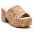 Фото #2 товара BEACH by Matisse Terry Floral Platform Clog Womens Size 11 M Dress Sandals TERR