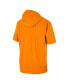 Фото #5 товара Men's Tennessee Orange Tennessee Volunteers Coaches Half-Zip Short Sleeve Jacket