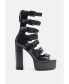 Фото #1 товара sarouchi caged gladiator platform sandals