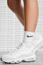 Фото #2 товара Air Max 95 Leather Sneaker Unisex Hakiki Deri Günlük Spor Ayakkbı Beyaz Yükseklik 5cm