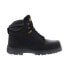 Фото #1 товара Carolina Foreman Steel Toe 6" CA3522 Mens Black Leather Lace Up Work Boots