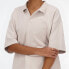 ფოტო #4 პროდუქტის NEW BALANCE Linear Heritage French Terry Collared short sleeve v neck T-shirt
