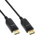 Фото #1 товара InLine DisplayPort 1.4 AOC Cable - 8K4K - black - 10m