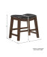 Фото #5 товара Gilman 18" Height Saddle Stool