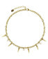 Rebl Jewelry sage Spike and Pearl Necklace