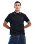 Фото #1 товара Fred Perry twin tipped polo shirt in black