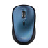 Trust Yvi+ Silent Wireless Mouse - Right-hand - Optical - RF Wireless - 1600 DPI - Black - Blue