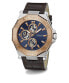 Фото #2 товара Guess Herren Multifunkion Armbanduhr PRIME braun, roségold 46 mm GW0704G2